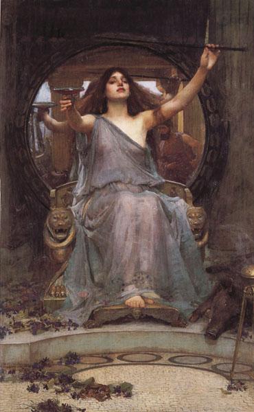 John William Waterhouse Circe Offering the  Cup to Odysseus Germany oil painting art